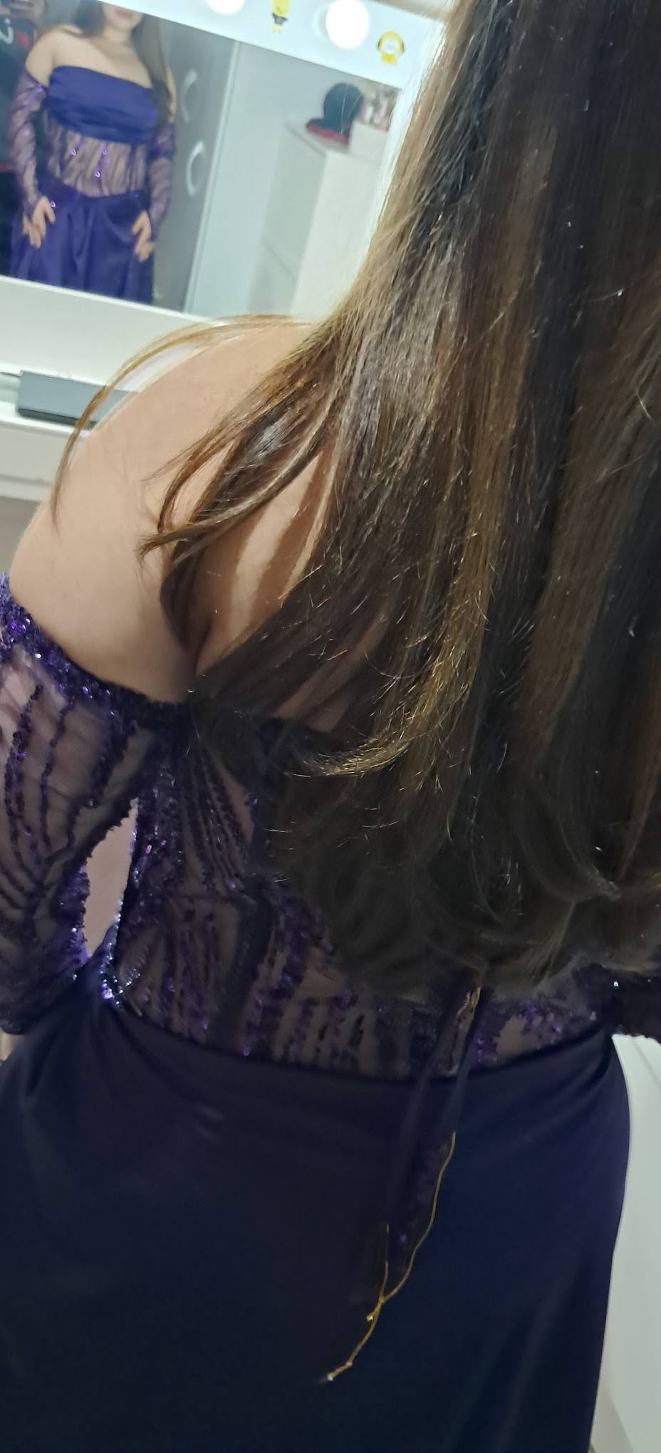 Modelo Tull Bordado 💜